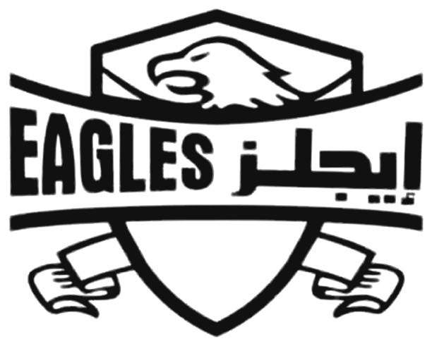 الشعار الداكن على الأبيض